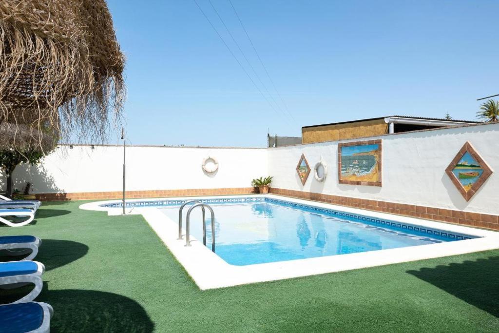Villa Fornell - Piscina Compartida Conil De La Frontera Eksteriør billede
