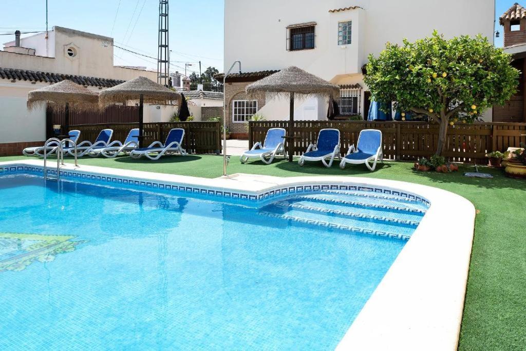 Villa Fornell - Piscina Compartida Conil De La Frontera Eksteriør billede